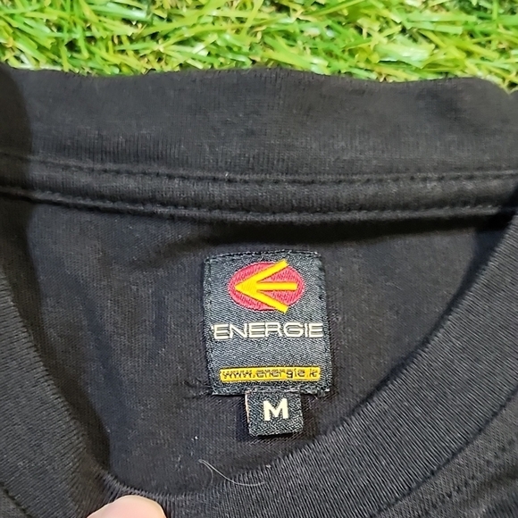 Energie Black Sleeveless Tank Top Y2k - Picture 2 of 5